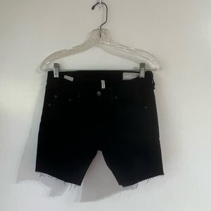 Black Denim Jean Shorts by Rag & Bone